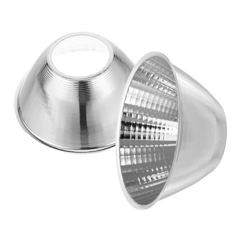 SOIMISS 2 Stück LED Reflektorbecher Ersatz spotlight Lampenschirm Zubehör für Taschenlampen Gleichmäßige Lichtverteilung Blendfrei Energieeffizient für Outdoor und Notbeleuchtung von SOIMISS