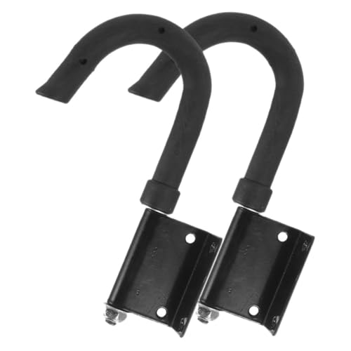 SOIMISS 2 Stück Ladder Hooks für Dachleiter Heavy Duty Anti fall Haken für Außentreppen und Dach Verstellbare Stabilisierung Sicherer Halt Kompatibel mit Garage und Dachgebrauch von SOIMISS