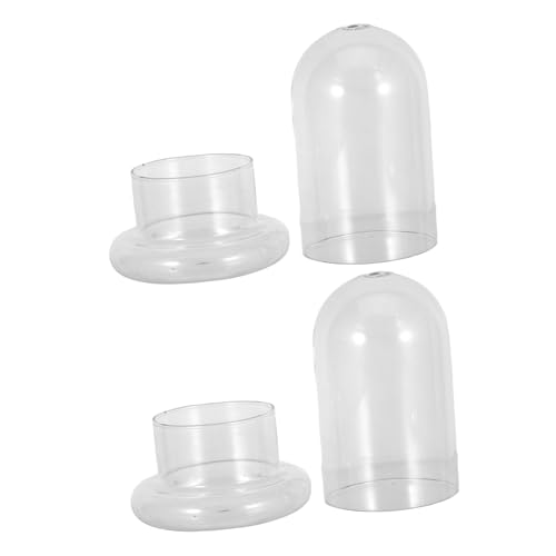 SOIMISS 2 Stück Landschafts Flasche Teiliges aus Glas mit Ökologische Moos Flaschengärten für DIY Terrarien Langlebige Dekorative Glasbehälter für Pflanzen und Kreative Landschafts Deko von SOIMISS