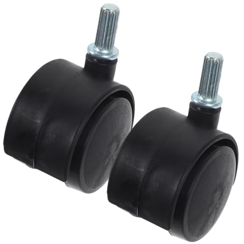 SOIMISS 2 Stück Möbelrollen Ersatzräder für Wäschekorb und Wäscheständer Leise Langlebig Einfach zu Montieren Geeignet für Kleine Wagen Ablagen und Blumenständer von SOIMISS