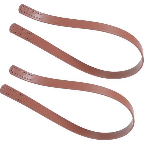 SOIMISS 2stücke Pu Leder Taschengriffe DIY Handtasche Tragegriff Ersatzgriff Umhängetaschengurt Taschenriemen Ledergriff Handtaschengriff von SOIMISS
