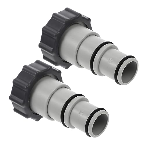 SOIMISS 2 Stück Poolschlauch Adapter Ersatz für Filter und Poolpumpen Leichter und Praktisch Einfache Verbindung ohne Leckagen von SOIMISS