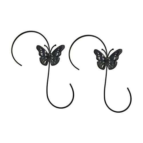 SOIMISS 2 Stück S Förmige Schmetterling Eisenhaken für Outdoor Pflanzenhalter Vogelfutterspender Laternen Windspiele Dekorative Aufhängung für Garten Pflanzen Körbe und Deko SOIMISS 2 Stück S Förmige Schmetterling Eisenhaken für Outdoor Pflanzenhalter Vogelfutterspender Laternen Windspiele Dekorative Aufhängung für Garten Pflanzen Körbe und Deko von SOIMISS