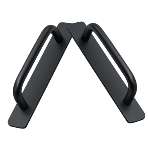 SOIMISS 2 Stück Selbstklebende Aluminiumgriffe Lang Kratzfest ohne Bohren für Schiebetüren Badezimmerschränke Kommoden Einfache Montage Glatten Oberflächen Schwarz Komfortabel Stabil SOIMISS 2 Stück Selbstklebende Aluminiumgriffe Lang Kratzfest ohne Bohren für Schiebetüren Badezimmerschränke Kommoden Einfache Montage Glatten Oberflächen Schwarz Komfortabel Stabil von SOIMISS