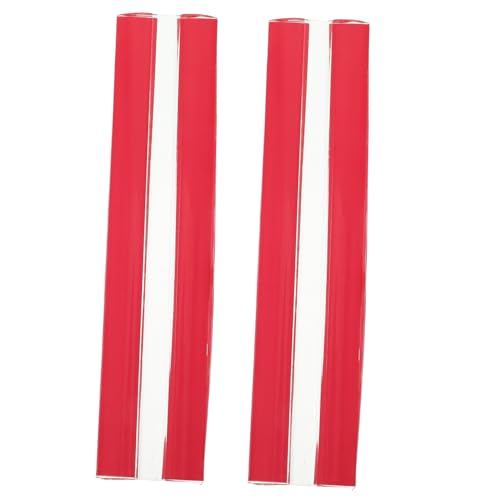 SOIMISS 2 Stück Selbstklebendes Acrylscharnier Flexibles Doppelseitiges Klebeband Vielseitig Einsetzbar für Küchenschrank Kühlschranktüren Einfache Montage ohne Schrauben Stark Haftend von SOIMISS