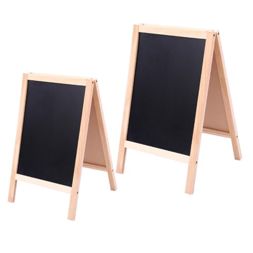 SOIMISS 2 Stück Teiliges Faltbares Beidseitig Abwischbarer Tafel für Schule und Zuhause Leicht Stabil Multifunktional zum Schreiben und Malen für Kinderzimmer und Unterricht von SOIMISS