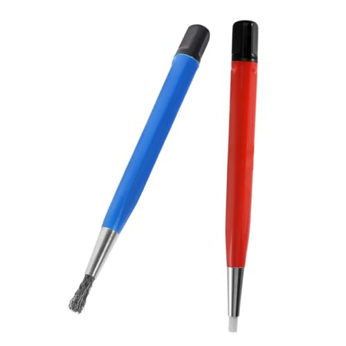 SOIMISS 2 Stück Teiliges Kratzbürsten stift für Uhren Schmuck Münzen Tragbare Elektronische Reinigungsbürste Sanfte Entfernung von Kratzern Vielseitig Einsetzbar für Empfindliche SOIMISS 2 Stück Teiliges Kratzbürsten stift für Uhren Schmuck Münzen Tragbare Elektronische Reinigungsbürste Sanfte Entfernung von Kratzern Vielseitig Einsetzbar für Empfindliche von SOIMISS