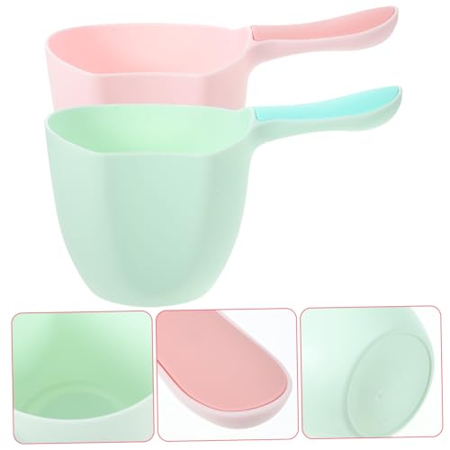SOIMISS 2 Stück Teiliges Kunststoff Wasserschöpflöffel Multifunktionale Schöpfkelle mit Ergonomischem Griff für Haushalt Küche Garten und Bad Leicht Tragbar Einfache Reinigung Farblich SOIMISS 2 Stück Teiliges Kunststoff Wasserschöpflöffel Multifunktionale Schöpfkelle mit Ergonomischem Griff für Haushalt Küche Garten und Bad Leicht Tragbar Einfache Reinigung Farblich von SOIMISS