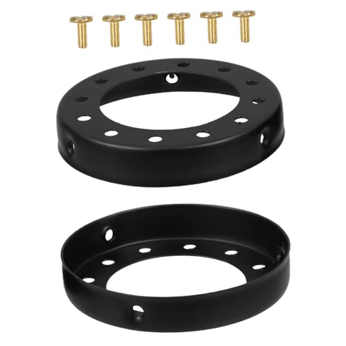 SOIMISS 2 Stück Teiliges Lampenschirm Adapterset aus Metall Dekorativer Lampenschirm Ring Stabile Befestigung für Deckenlampen und Wandleuchten Eleganter Vintage Stil Geeignet für SOIMISS 2 Stück Teiliges Lampenschirm Adapterset aus Metall Dekorativer Lampenschirm Ring Stabile Befestigung für Deckenlampen und Wandleuchten Eleganter Vintage Stil Geeignet für von SOIMISS