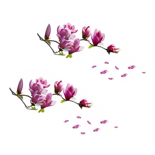 SOIMISS 2 Stück Teiliges Magnolia Wandtattoo Selbstklebend Frische Blumenmuster Wandaufkleber Wohnzimmer Schlafzimmer Wanddeko PVC Qualität Entfernbare Wandbilder SOIMISS 2 Stück Teiliges Magnolia Wandtattoo Selbstklebend Frische Blumenmuster Wandaufkleber Wohnzimmer Schlafzimmer Wanddeko PVC Qualität Entfernbare Wandbilder von SOIMISS