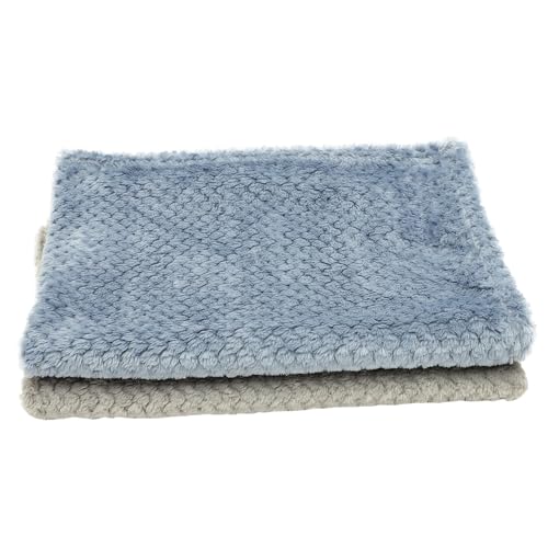 SOIMISS 2 Stück Teiliges Meerschweinchen Schlafdecke aus Weichem Atmungsaktivem Material Saugfähige Kleintier Bettwäsche für Hamster und Kleine Haustiere Leichte Käfigeinlagen Schnell von SOIMISS