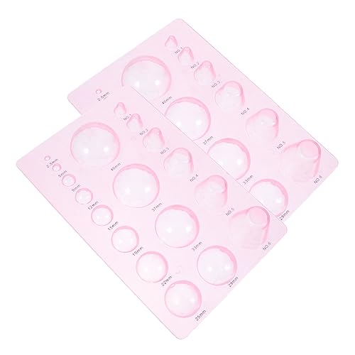 SOIMISS 2 Stück Teiliges Paper Quilling Werkzeug Halbkuppel Schablonen für DIY Papierkunst Basteln Präzise Formgebung für Karten Schmuck Verpackungsdekoration SOIMISS 2 Stück Teiliges Paper Quilling Werkzeug Halbkuppel Schablonen für DIY Papierkunst Basteln Präzise Formgebung für Karten Schmuck Verpackungsdekoration von SOIMISS