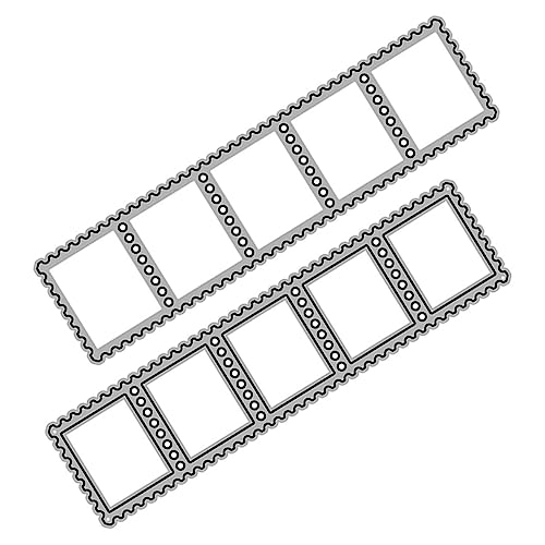 SOIMISS 2 Stück Teiliges Stanzformen Stempel Motiv aus Metallcarbonstahl DIY Schneidemesser für Kartengestaltung und Scrapbooking Robuste Prägeschablonen für Kreative Bastelprojekte SOIMISS 2 Stück Teiliges Stanzformen Stempel Motiv aus Metallcarbonstahl DIY Schneidemesser für Kartengestaltung und Scrapbooking Robuste Prägeschablonen für Kreative Bastelprojekte von SOIMISS