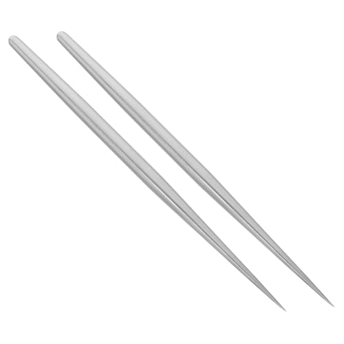 SOIMISS 2 Stück Teiliges Textur Nadelwerkzeug aus Edelstahl Präzise Modellierhilfe für Feine Details Langlebig Leicht für Künstler und Skulpturen von SOIMISS