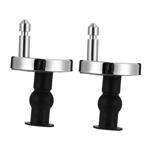 SOIMISS 2 Stück Teiliges Wc sitz Scharnier aus Langlebiger Zinklegierung mit Schnellverschluss Einfache Montage Kompatibel Praktisches Ersatzteil für Toilettensitze von SOIMISS