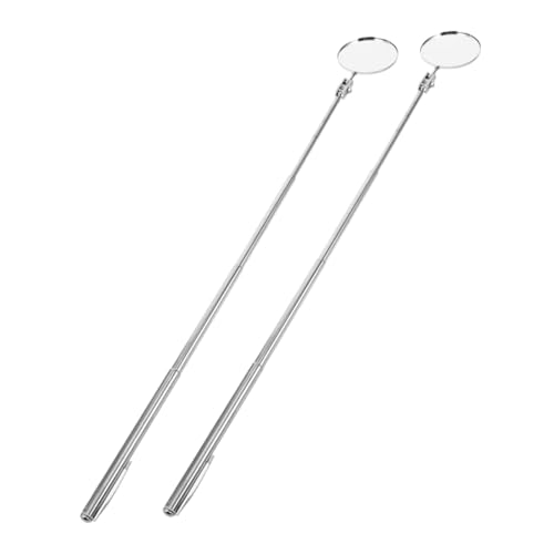 SOIMISS 2 Stück Teleskopischer Inspektionsspiegel Klappbar Ausziehbar für Mechaniker Fahrzeug chassis und Rohrleitungsprüfung mit Klarer Spiegel Verstellbare Vielseitig für Autoinspektion SOIMISS 2 Stück Teleskopischer Inspektionsspiegel Klappbar Ausziehbar für Mechaniker Fahrzeug chassis und Rohrleitungsprüfung mit Klarer Spiegel Verstellbare Vielseitig für Autoinspektion von SOIMISS