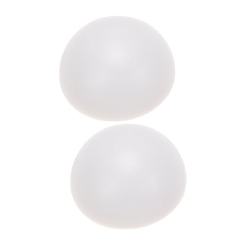 SOIMISS 2 Stück Toilettensitz Erhöhungspuffer aus Robustem Kunststoff Geräuschdämpfend und Rutschfest Einfache Montage Passend für Wc sitz Abdeckung für Mehr Komfort und Stabilität im Bad von SOIMISS