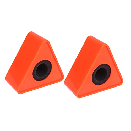 SOIMISS 2 Stück Tragbare Abs Mikrofon Flagge Dreiecksform für Interviewmikrofone Orange für Logo Gestaltung Leicht und Praktisch Geeignet für Professionelle Anwendungen SOIMISS 2 Stück Tragbare Abs Mikrofon Flagge Dreiecksform für Interviewmikrofone Orange für Logo Gestaltung Leicht und Praktisch Geeignet für Professionelle Anwendungen von SOIMISS