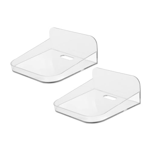 SOIMISS 2 Stück Transparentes Wandregal Überwachungskamera Halterung aus Schwimmendes Stilvolles und Modernes Wandmontage Board zur Dekorativen Aufbewahrung von Kameras und Bildern SOIMISS 2 Stück Transparentes Wandregal Überwachungskamera Halterung aus Schwimmendes Stilvolles und Modernes Wandmontage Board zur Dekorativen Aufbewahrung von Kameras und Bildern von SOIMISS
