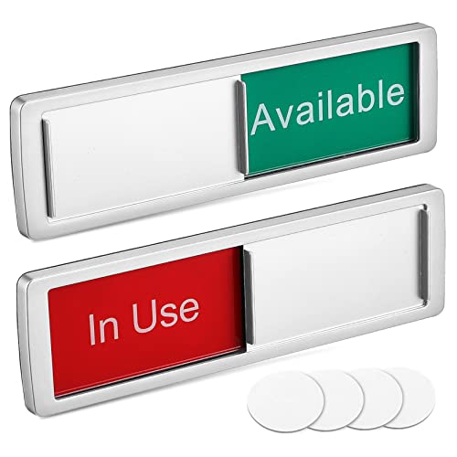 SOIMISS 2 Stück Türschild Besetzt Rutschzeichen für Büro Konferenzraum Toilette Zuhause Auffälliges Design mit Klarer für Optimale Sichtbarkeit von SOIMISS