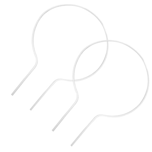 SOIMISS 2stücke Pflanzenstützrahmen U-förmiges Rankgitter Aus Abs Für Indoor-Garten Transparentes Gartenspalier Für Rankpflanzen Blumen Und Gemüse von SOIMISS