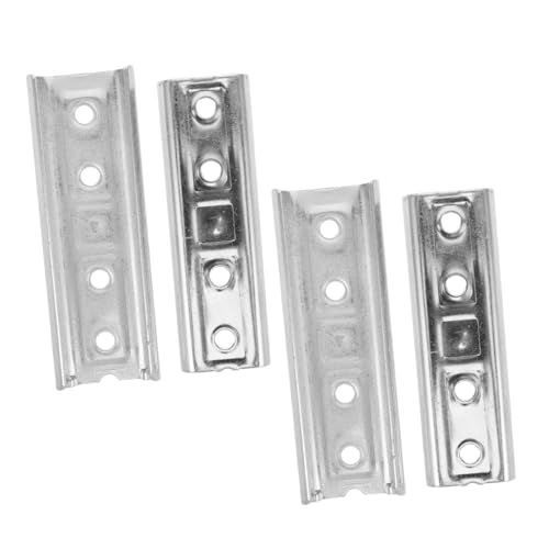 SOIMISS 2 Stück Versteckter Metallverbinder Möbelverbinder Teiliges Schwerlast Sofa Kopfteil Wandhalterung Stabile Steckverbindung für Sofa Bett Kopfstütze und Möbel von SOIMISS