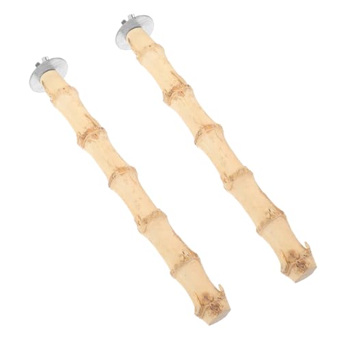 SOIMISS 2 Stück Vogelspielzeug Kauspielzeug und Sitzstange für Papageien Bissfestes Vogelspielzeug Krallen und Schnabelpflege Stabiler Standplatz für Käfig und SOIMISS 2 Stück Vogelspielzeug Kauspielzeug und Sitzstange für Papageien Bissfestes Vogelspielzeug Krallen und Schnabelpflege Stabiler Standplatz für Käfig und von SOIMISS