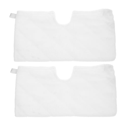 SOIMISS 2 Stück Waschbare Ersatzpads für Dampfreiniger Mikrofaser Wischmopp Wiederverwendbar Kompatibel mit Steam Mop für Holz Fliesen Marmor Bodenwischer Zubehör SOIMISS 2 Stück Waschbare Ersatzpads für Dampfreiniger Mikrofaser Wischmopp Wiederverwendbar Kompatibel mit Steam Mop für Holz Fliesen Marmor Bodenwischer Zubehör von SOIMISS
