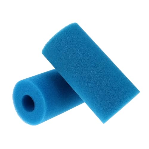 SOIMISS 2 Stück Wiederverwendbarer Poolfilter Schwamm Ersatzfilter Schwimmbad Filterpatrone Waschbarer Filter Cleaner Kompatibel mit Schwimmbad Aquarium Spa und Badezimmer Langlebig und SOIMISS 2 Stück Wiederverwendbarer Poolfilter Schwamm Ersatzfilter Schwimmbad Filterpatrone Waschbarer Filter Cleaner Kompatibel mit Schwimmbad Aquarium Spa und Badezimmer Langlebig und von SOIMISS