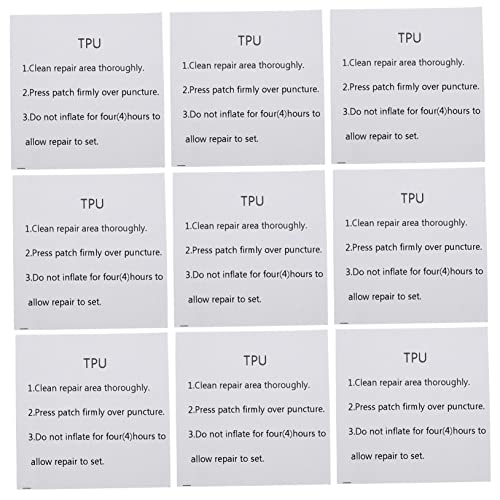 SOIMISS 20 Blatt Selbstklebendes Reparaturband für Aufblasbare Produkte Patches zur Schnellen Reparatur von Luftmatratzen Pools und Schwimmringen Robust und Vielseitig Einsetzbar SOIMISS 20 Blatt Selbstklebendes Reparaturband für Aufblasbare Produkte Patches zur Schnellen Reparatur von Luftmatratzen Pools und Schwimmringen Robust und Vielseitig Einsetzbar von SOIMISS