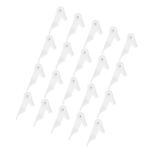 SOIMISS 20 Stück Deckenleuchten Clip Kunststoff Halteclips für LED Lampen Verstärkte Befestigungselemente für Deckenlampen Einfache Installation für Haushalt und von SOIMISS