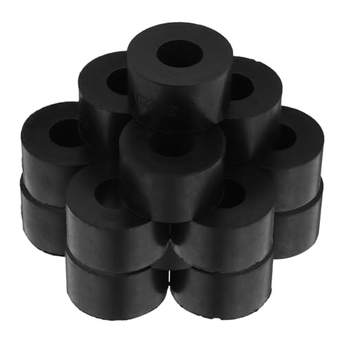 SOIMISS 20 Stück Gummi-anti-vibrationspads mit Hoher Elastizität Stoßdämpfende Runde Isoliermatten für Klimaanlagen Waschmaschinen und Haushaltsgeräte Vibrationsdämpfende Gummipuffer von SOIMISS