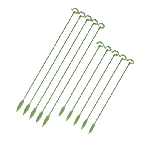 SOIMISS 20 Stück Pflanzenstütze Teiliges Fiberglas Stützstab für Orchideen und Blumen Stabiles Pflanzensupportsystem Leicht Bruchfest Verhindert Umfallen und Verbiegen Geeignet für von SOIMISS