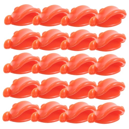 SOIMISS 20stücke Plastik Entenschnäbel Ersatz-entenschnabel Für Puppenentenmund DIY Bastelzubehör Tierschnäbel Für Stofftiere Kunstkükenmund-basteln von SOIMISS