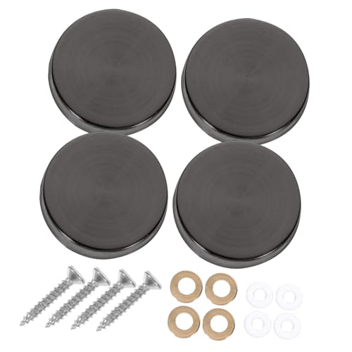SOIMISS 20 Stück Teiliges Dekorative Edelstahl Schrauben mit Abdeckkappen Rostfreie Montageschrauben für Glas und Spiegelhalter Werbeschilder Innen und Außenbereich Schwarz SOIMISS 20 Stück Teiliges Dekorative Edelstahl Schrauben mit Abdeckkappen Rostfreie Montageschrauben für Glas und Spiegelhalter Werbeschilder Innen und Außenbereich Schwarz von SOIMISS