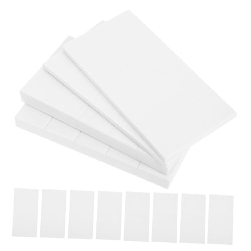 SOIMISS 20 Stück Teiliges Eva Kopfteil Stopper Weiß Geräusch Vibrationsschutz Selbstklebende Wandpolster für Bett und Couch Einfache Montage Langlebiger Wandschutz und Möbelstabilisator von SOIMISS