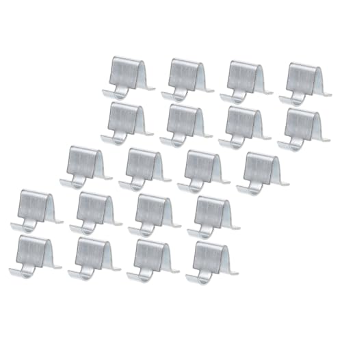 SOIMISS 20 Stück Teiliges Regalstützclip Robustem Dicke Pilaster Shelf Clips für Küchen Büroschränke Vielseitige Einlegebodenhalterung für Aktenmöbel Langlebige Bodenträger ersatzteile von SOIMISS