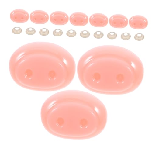 SOIMISS 20 Stück Teiliges Set Rosa Sicherheitsnasen Schwein mit Schrauben und Unterlegscheiben Kunststoff Puppennasen für DIY Kuscheltiere Amigurumi Nasen Bastelzubehör für Häkeltiere und SOIMISS 20 Stück Teiliges Set Rosa Sicherheitsnasen Schwein mit Schrauben und Unterlegscheiben Kunststoff Puppennasen für DIY Kuscheltiere Amigurumi Nasen Bastelzubehör für Häkeltiere und von SOIMISS