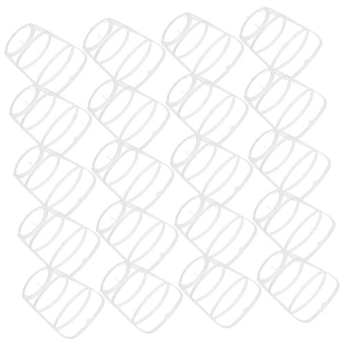 SOIMISS 20 Stück Teiliges wiederverwendbares Infusionsflaschen Netz aus robustem Kunststoff Aufhängernetz für Kochsalzlösung Vielseitiger Flaschenhalter für medizinische Anwendungen im von SOIMISS