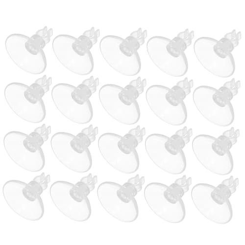 SOIMISS 20Stücke Saugnapf Clips für Dekorative Lichter Mini Saugnapfhalter für Fenster und Außenlichter Wiederverwendbar Einfache Installation Transparent SOIMISS 20Stücke Saugnapf Clips für Dekorative Lichter Mini Saugnapfhalter für Fenster und Außenlichter Wiederverwendbar Einfache Installation Transparent von SOIMISS