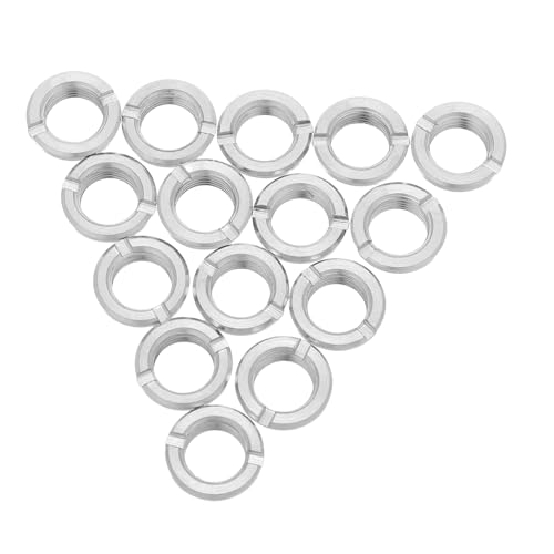 SOIMISS 20sätze Uhreneersetzelemente Metall Uhrenmuttern Für Quarzuhrwerk Reparatur Mit Versenktem Rundkopf Für Sicheren Sitz Für DIY-uhrenzubehör Und Haushaltsreparaturen von SOIMISS