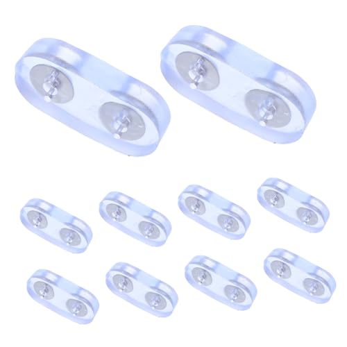 SOIMISS 20stücke Bodenschoner Für Möbelbeine Aus Silikon Transparente Stuhlbeinkappen rutschfeste Fußschoner Zum Schutz Von Hartholzböden Holzböden Und Fliesen von SOIMISS