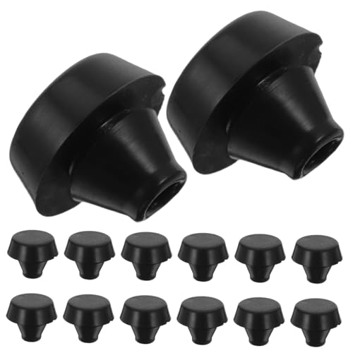 SOIMISS 20stücke Kleiner Gummistopfen Konischer Spund Für Runde Öffnungen Gummipufferpolster Antikollisionsstopfen Geeignet Für Bad Küche Waschküche Langlebig Wiederverwendbar von SOIMISS