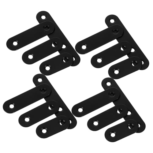 SOIMISS 24 Stück Teiliges Flache Metallwinkel Stabile Metallplatten zur Holzreparatur Robuste Eckwinkel für Möbelverstärkung Vielseitige Montageplatte für Tische und Schränke SOIMISS 24 Stück Teiliges Flache Metallwinkel Stabile Metallplatten zur Holzreparatur Robuste Eckwinkel für Möbelverstärkung Vielseitige Montageplatte für Tische und Schränke von SOIMISS