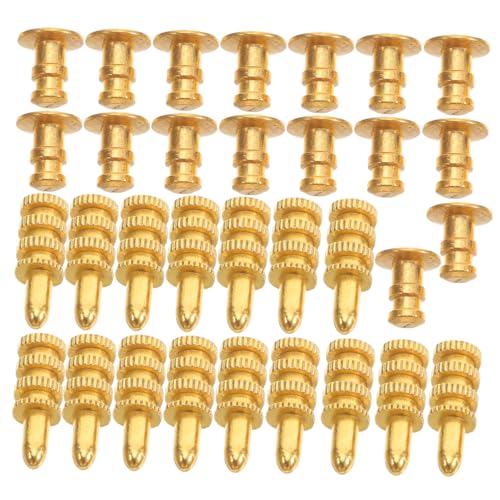 SOIMISS 24Er Set Hardware Möbel Bücherregal Hardware Möbelbeschläge Möbelverbinder Montagehalterungen Regalträger Regalhalterungen Halterung Hardware Zinklegierung Golden von SOIMISS
