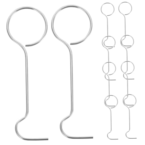 SOIMISS 25 Stück Teiliges Edelstahl Abfluss Haken Bodenablauf Entferner Werkzeug Rostfrei Robust Sicherer Griff zum Anheben und Reinigen von Dusch Badewannenabläufen Langlebig und SOIMISS 25 Stück Teiliges Edelstahl Abfluss Haken Bodenablauf Entferner Werkzeug Rostfrei Robust Sicherer Griff zum Anheben und Reinigen von Dusch Badewannenabläufen Langlebig und von SOIMISS