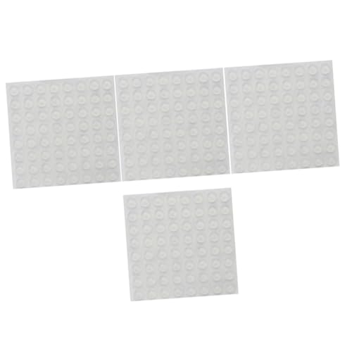 SOIMISS 256 Stück Teiliges Transparentes Selbstklebendes Türstopper Geräuschdämpfende Tür und Schranktürdämpfer Klarer Schutz für Wand und Möbel Einfache Anbringung Robustes Türschutz von SOIMISS