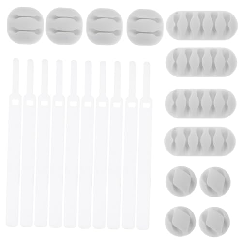 SOIMISS 26 Stück Teiliges Kabelmanagement Set mit Selbstklebenden Kabelclips und Bunten Kabelbindern Langlebig Rückstandsfrei für Schreibtisch Büro und Zuhause Einsetzbar Zufällige Farbe SOIMISS 26 Stück Teiliges Kabelmanagement Set mit Selbstklebenden Kabelclips und Bunten Kabelbindern Langlebig Rückstandsfrei für Schreibtisch Büro und Zuhause Einsetzbar Zufällige Farbe von SOIMISS