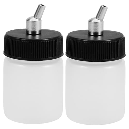 SOIMISS 2Stücke Airbrush Farbbehälter Kunststoff Farbflaschen Abnehmbar für Präzises Sprühen und Effizientes Arbeiten bei Malprojekten SOIMISS 2Stücke Airbrush Farbbehälter Kunststoff Farbflaschen Abnehmbar für Präzises Sprühen und Effizientes Arbeiten bei Malprojekten von SOIMISS