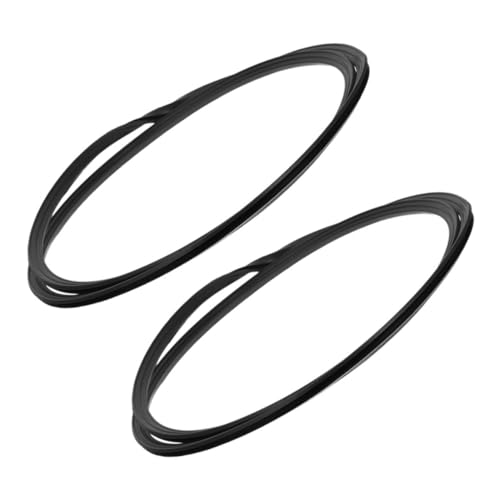 SOIMISS 2Stücke Basisringdichtung für Friseurstühle Rutschfester Bodenschutzring Flexible und Robuste Dichtungen für Salonstühle Einfache Installation von SOIMISS